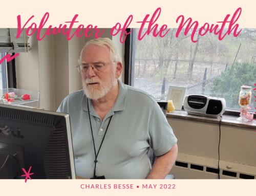 Volunteer of the Month of May-Charles Besse