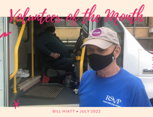 Volunteer of the Month of July-Bill Hiatt